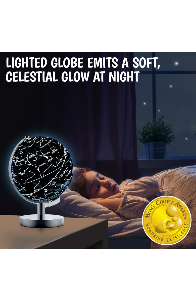 USA Toyz Illuminated Globe for Kids Learning - 7.2 Diameter, Alternate, color, Multi Color