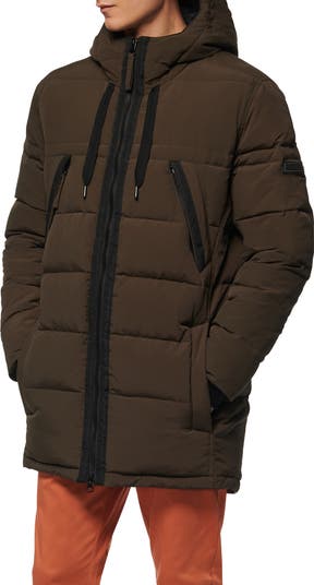 Mens Marc new york winter parka down filled store