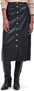 Barbour Alberta Faux Leather Skirt