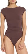 Good American Super Stretch Open Back Bodysuit