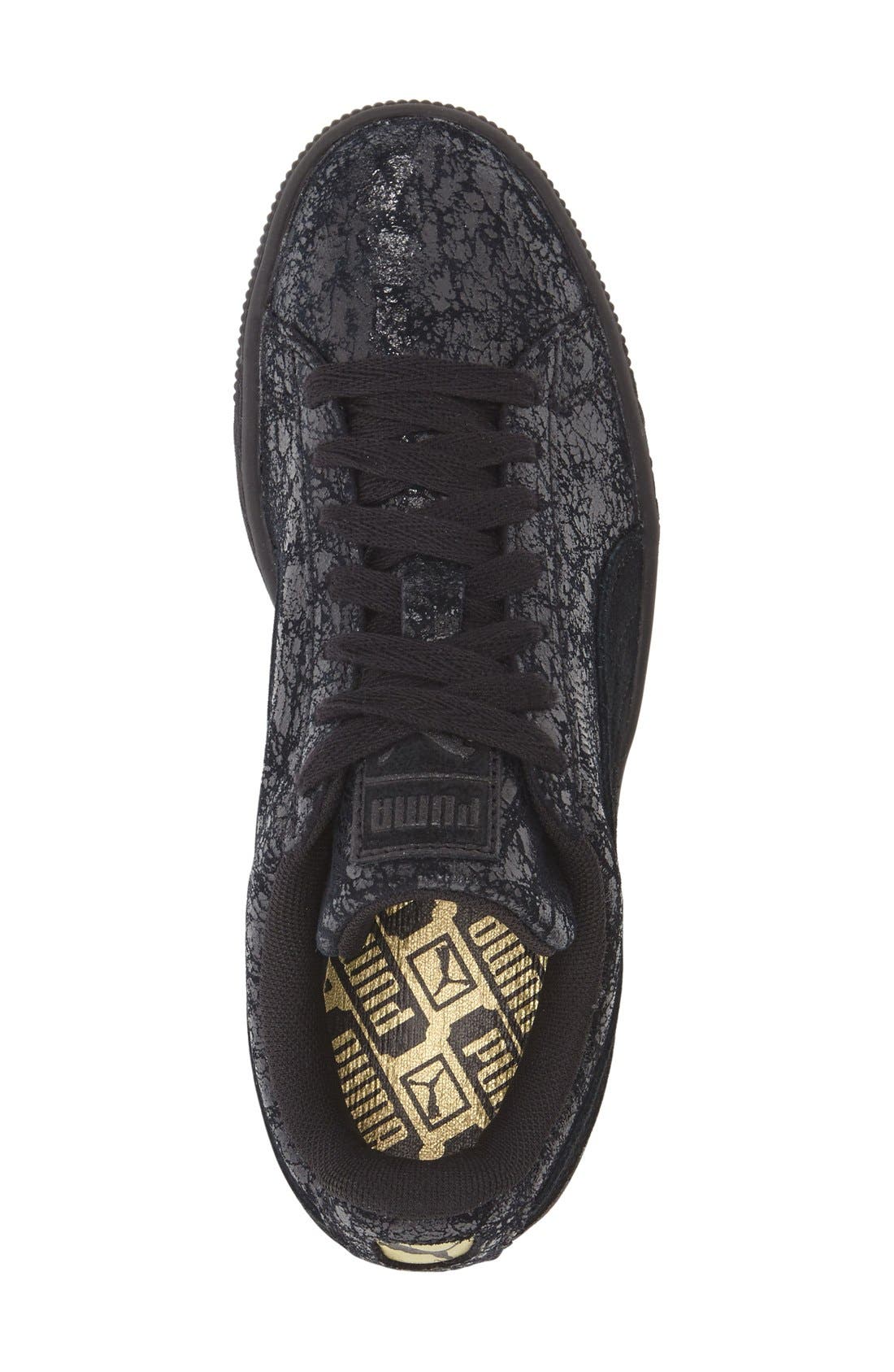 'Remaster' Sneaker, Alternate, color, BLACK