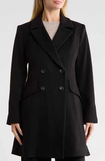 Fit and Flare Wool Coat