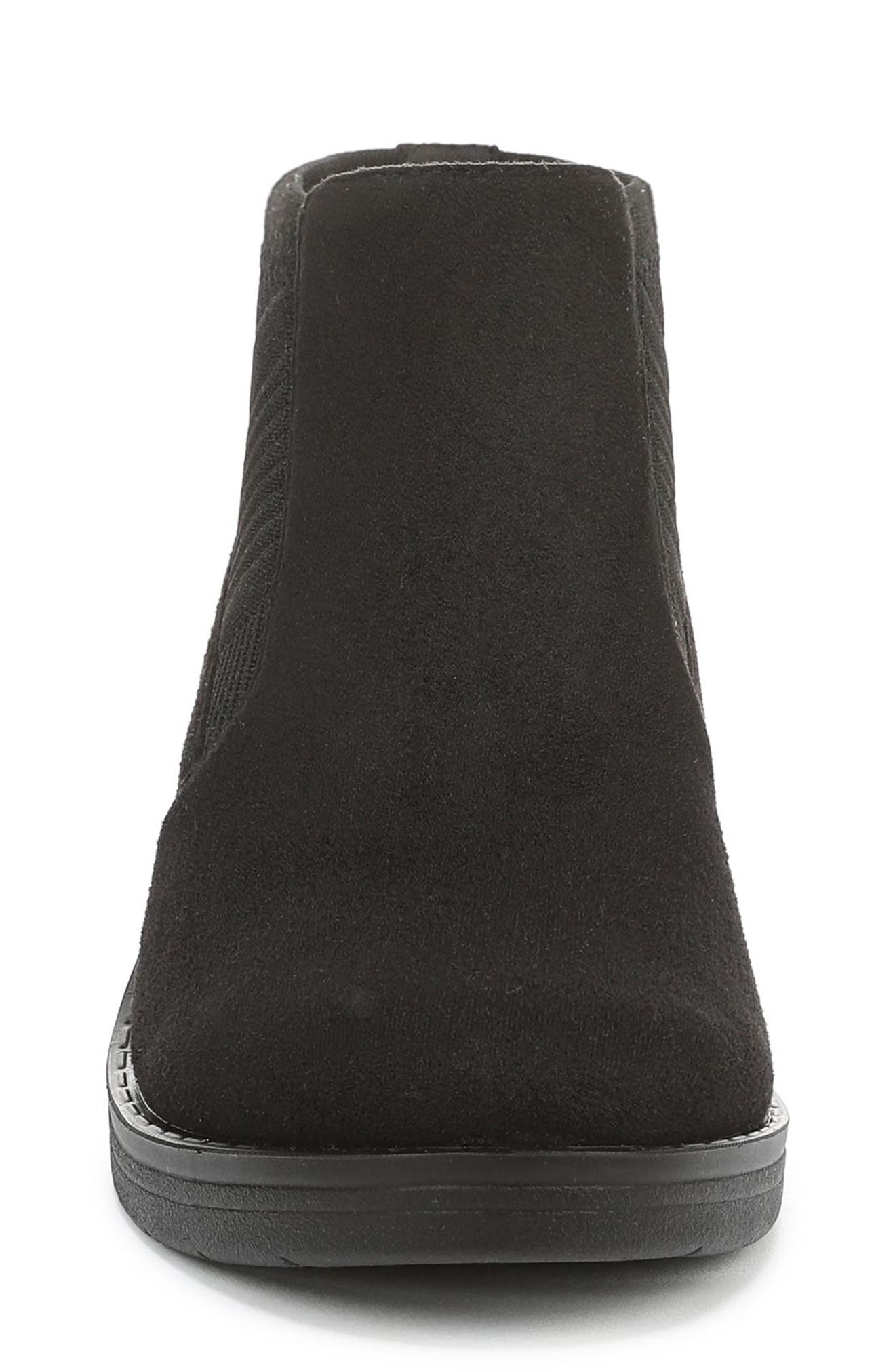 LifeStride Outlook Knit Ankle Boot, Alternate, color, Black