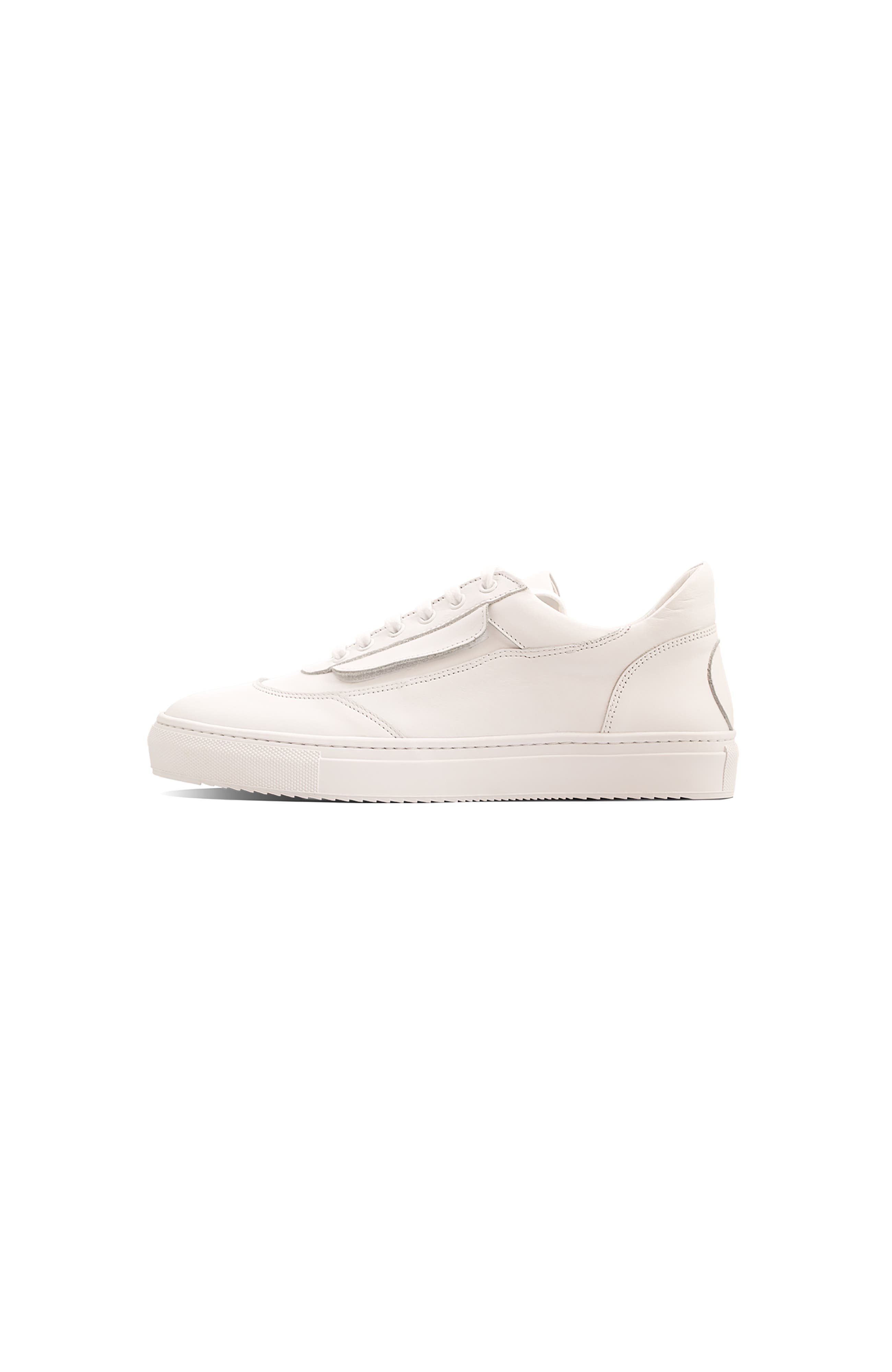 Fini Bold White Sneaker  - Unisex, Main, color, White