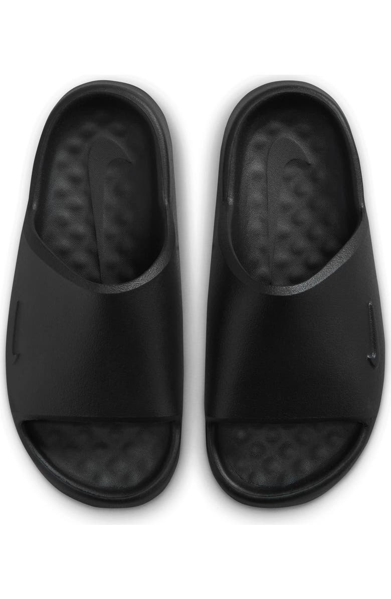 Nike Kids' Calm 2.0 Slide, Alternate, color, Black/ Black/ Black