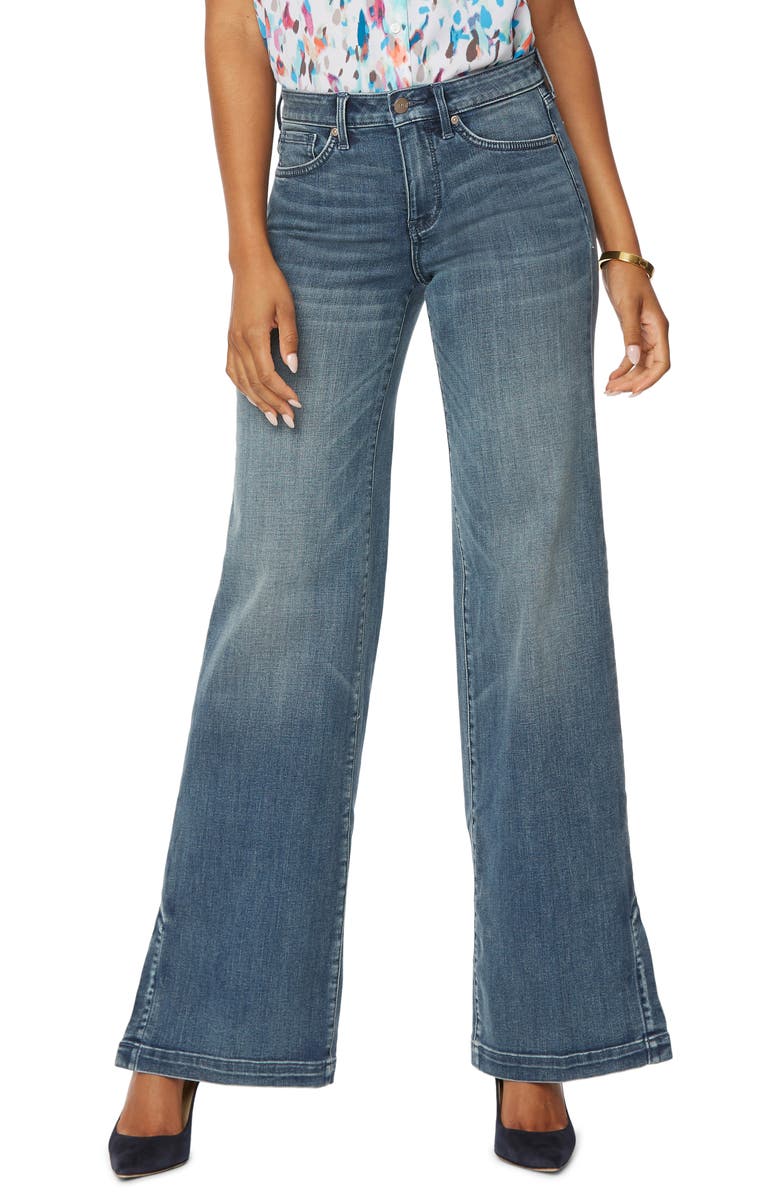 NYDJ Teresa Cool Embrace<sup>®</sup> Wide Leg Jeans, Main, color, 