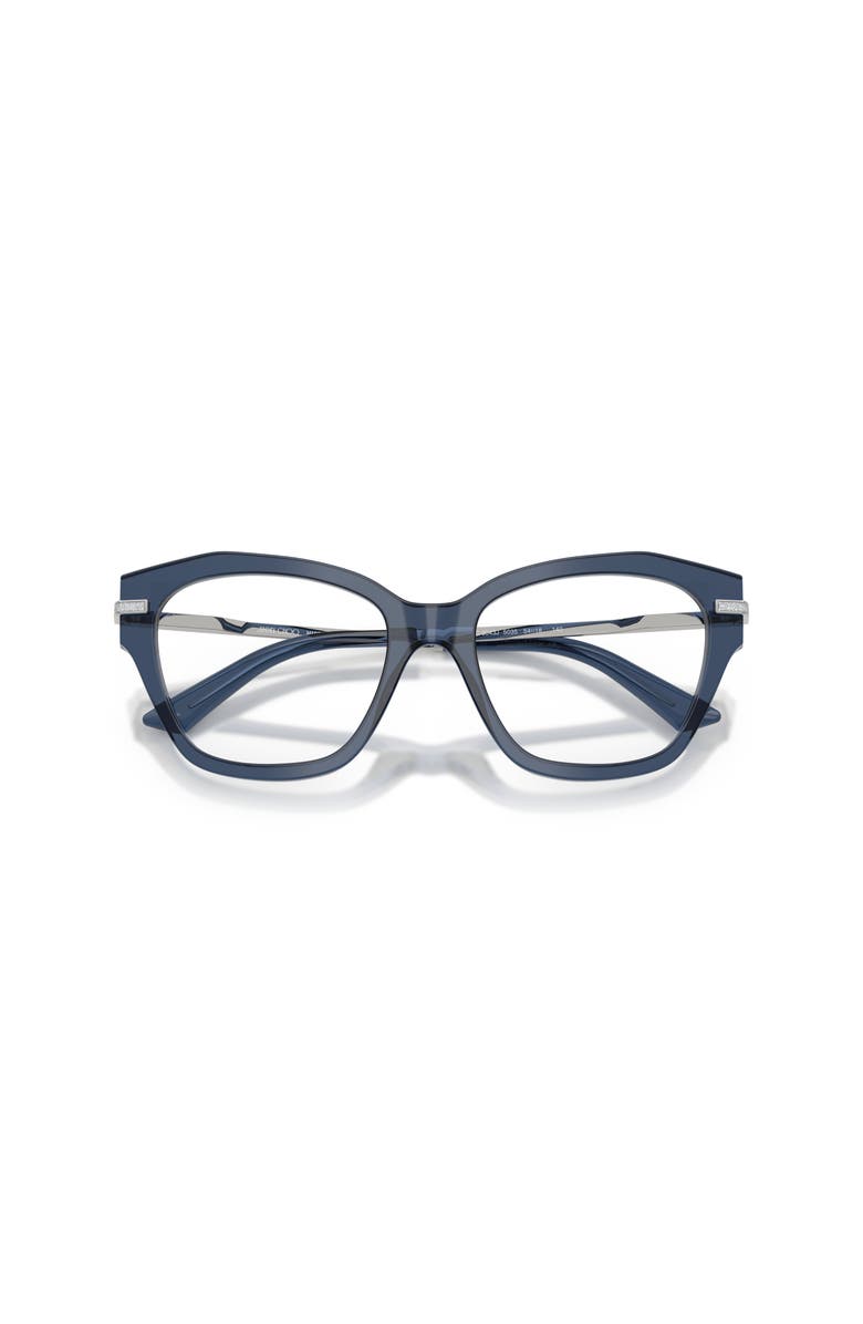 Jimmy Choo 52mm Cat Eye optical glasses, Alternate, color, Blue