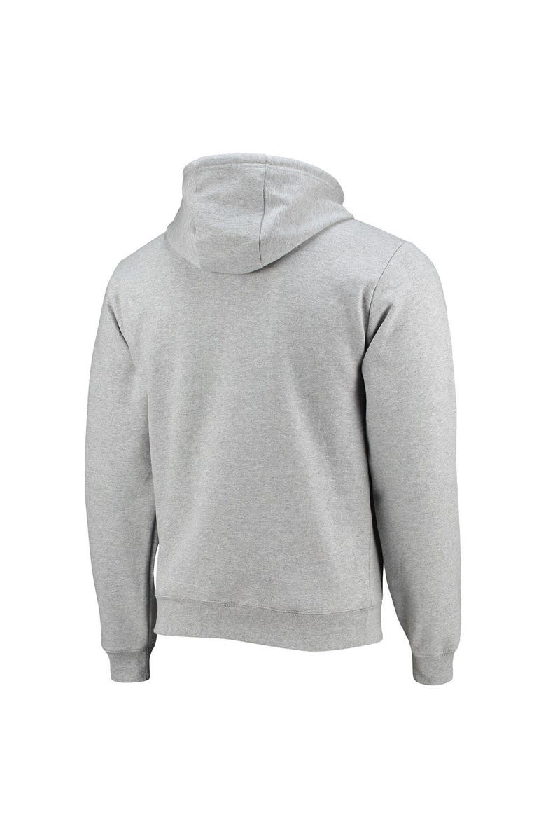 LEAGUE COLLEGIATE WEAR Men's League Collegiate Wear Heathered Gray Florida Gators Seal Neuvo Essential Fleece Pullover Hoodie, Alternate, color, 