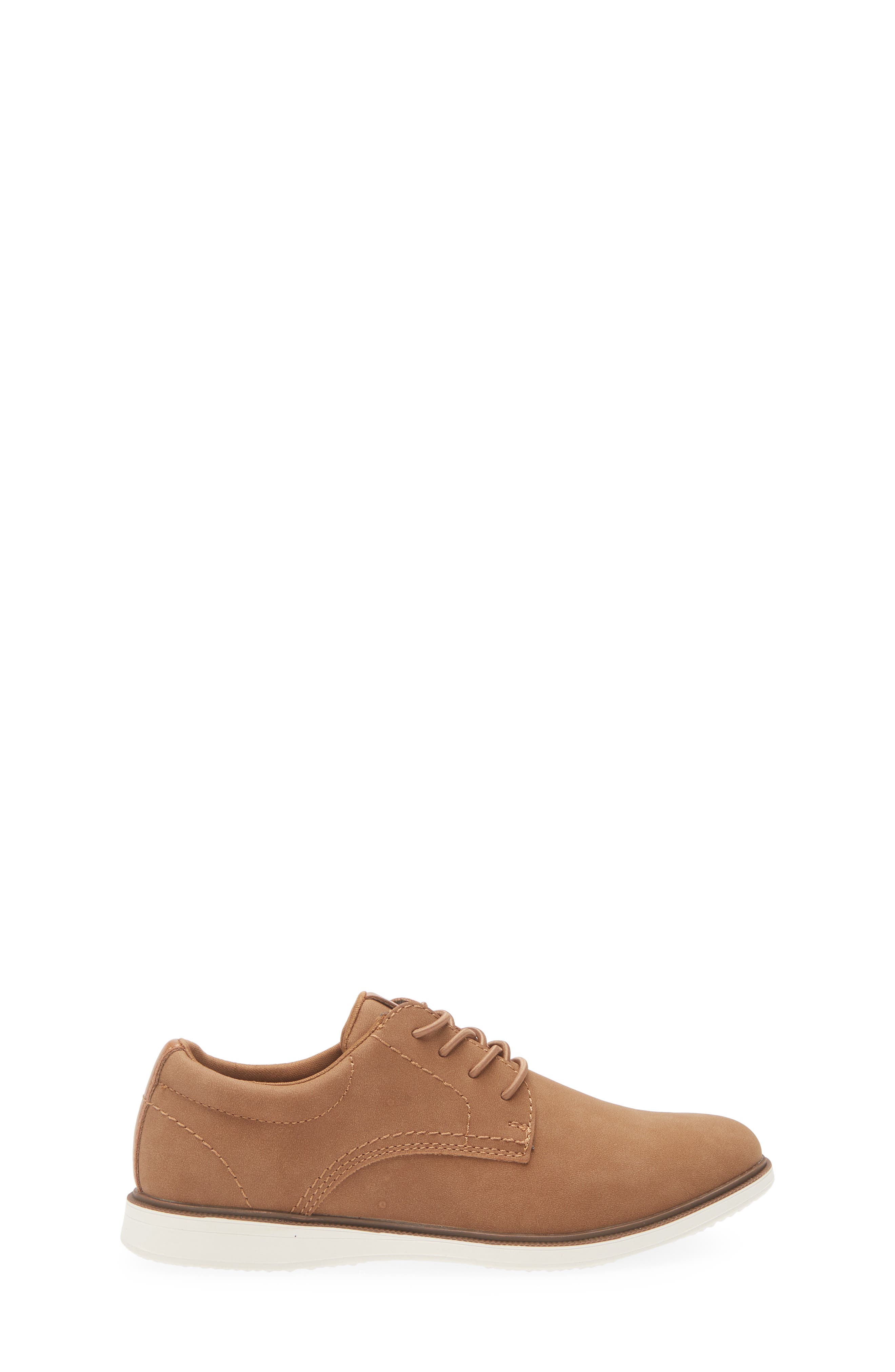 NORDSTROM RACK Kids' Stretch Lace-Up Derby, Alternate, color, 