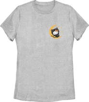 Hello Kitty Women's Hello Kitty Black Cat Costume Party  Graphic T-Shirt