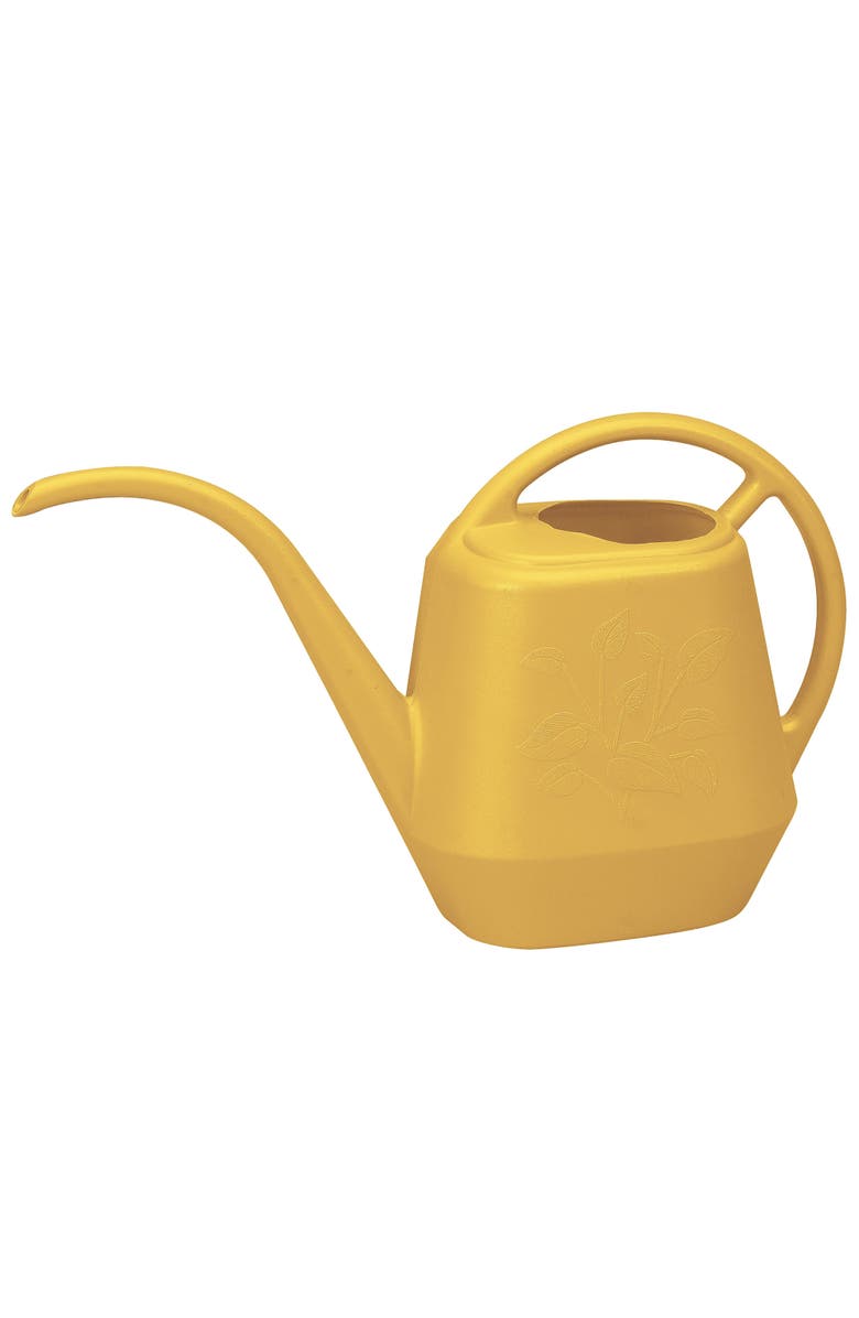 Bloem Watering Can Aqua Rite 1.1 Gallon (144 Fl Oz) Earthy Yellow, Main, color, Yellow