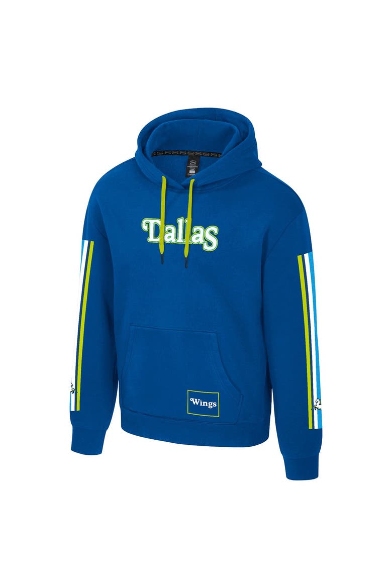 Unisex Stadium Essentials  Blue Dallas Wings Rebel Hoodie, Alternate, color, Blue