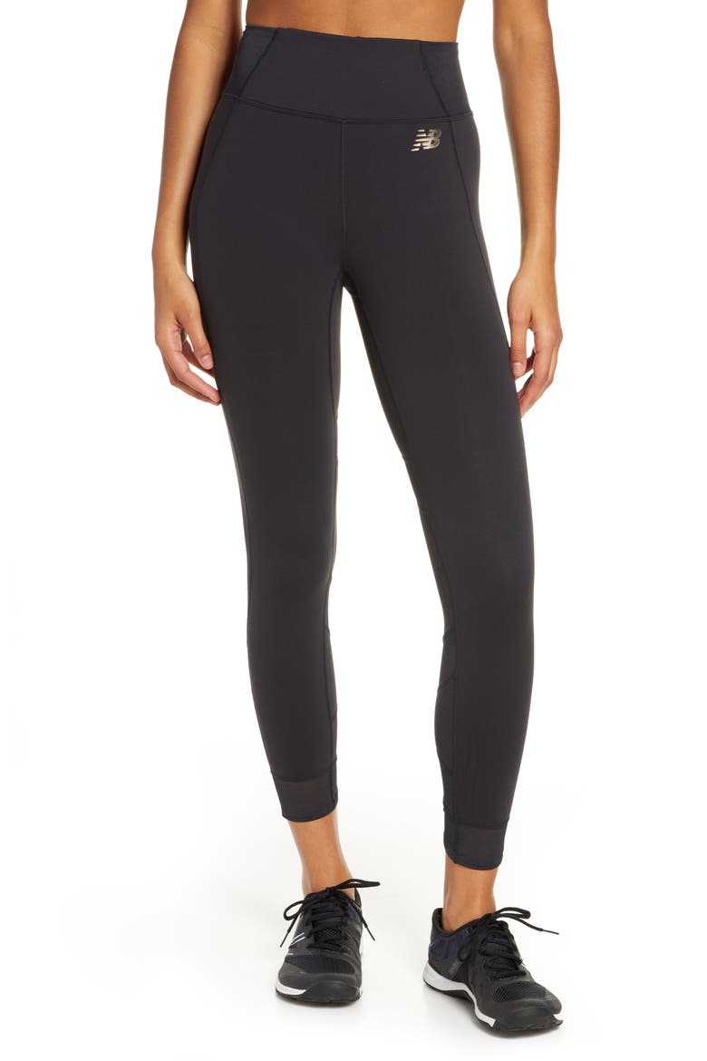 Evolve High Waist Tights, Main, color, BK