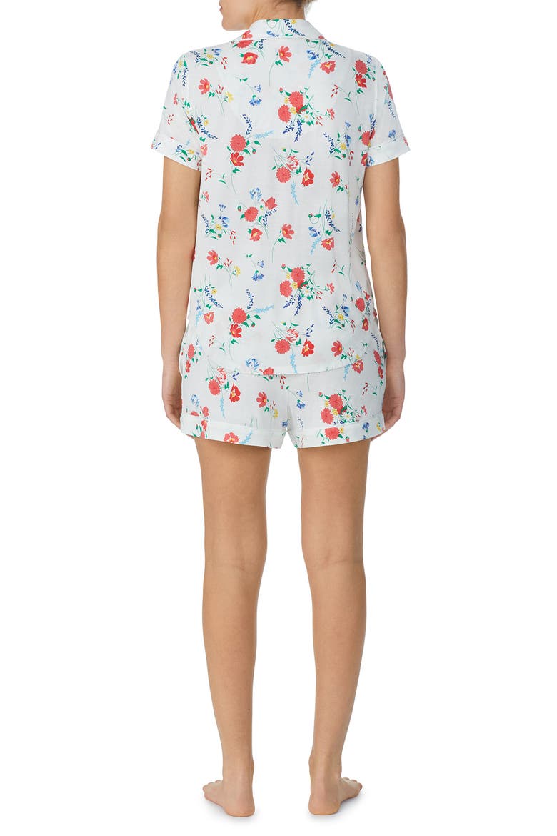 floral short pajamas, Alternate, color, TULIPBQT
