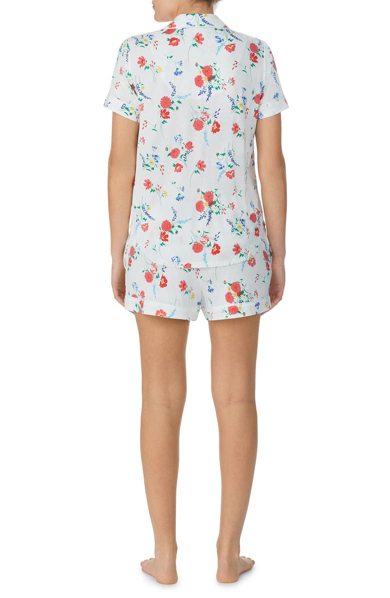 Kate Spade New York floral short pajamas, Alternate, color, 