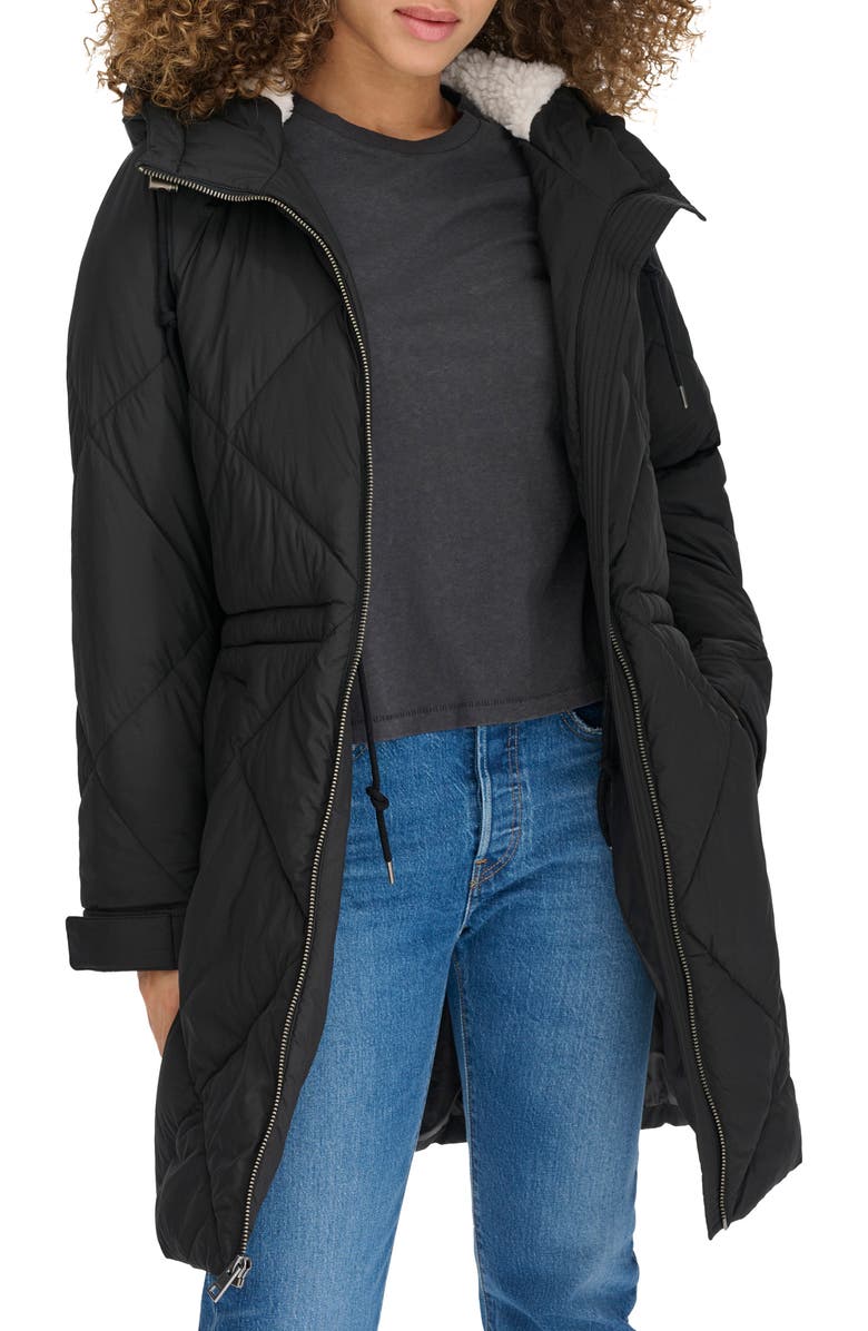 Levi's Diamond Quilted Water Resistant Parka, Alternate, color, 