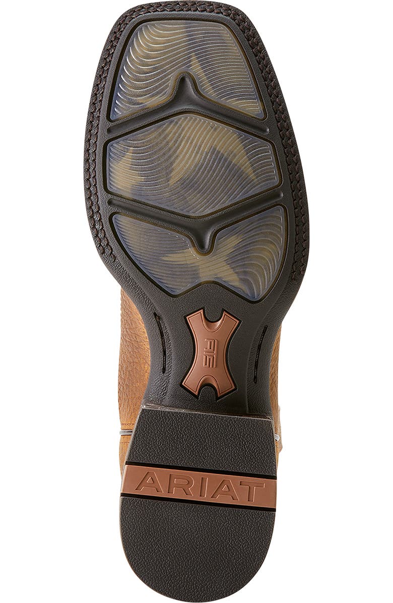 Ariat Oakwood Cowboy Boot, Alternate, color, Earth/ Distressed Brown