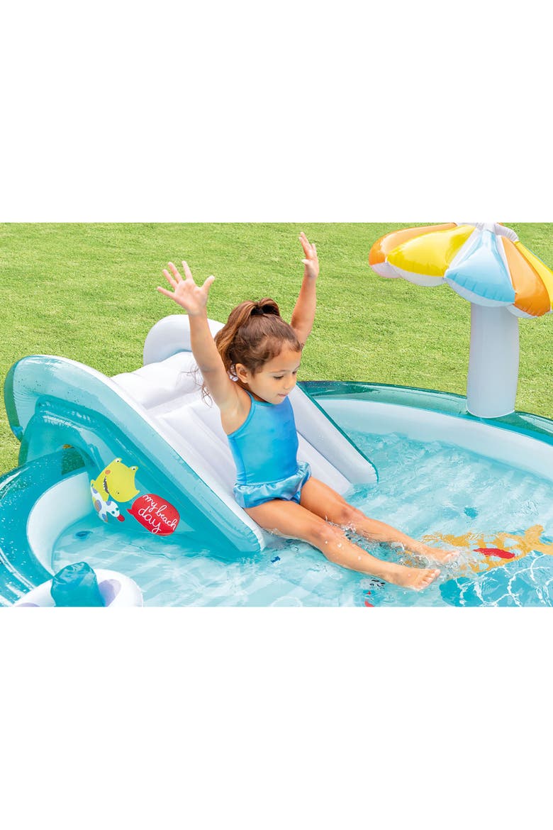 Inflatable Pool Play Center, Alternate, color, Multicolored