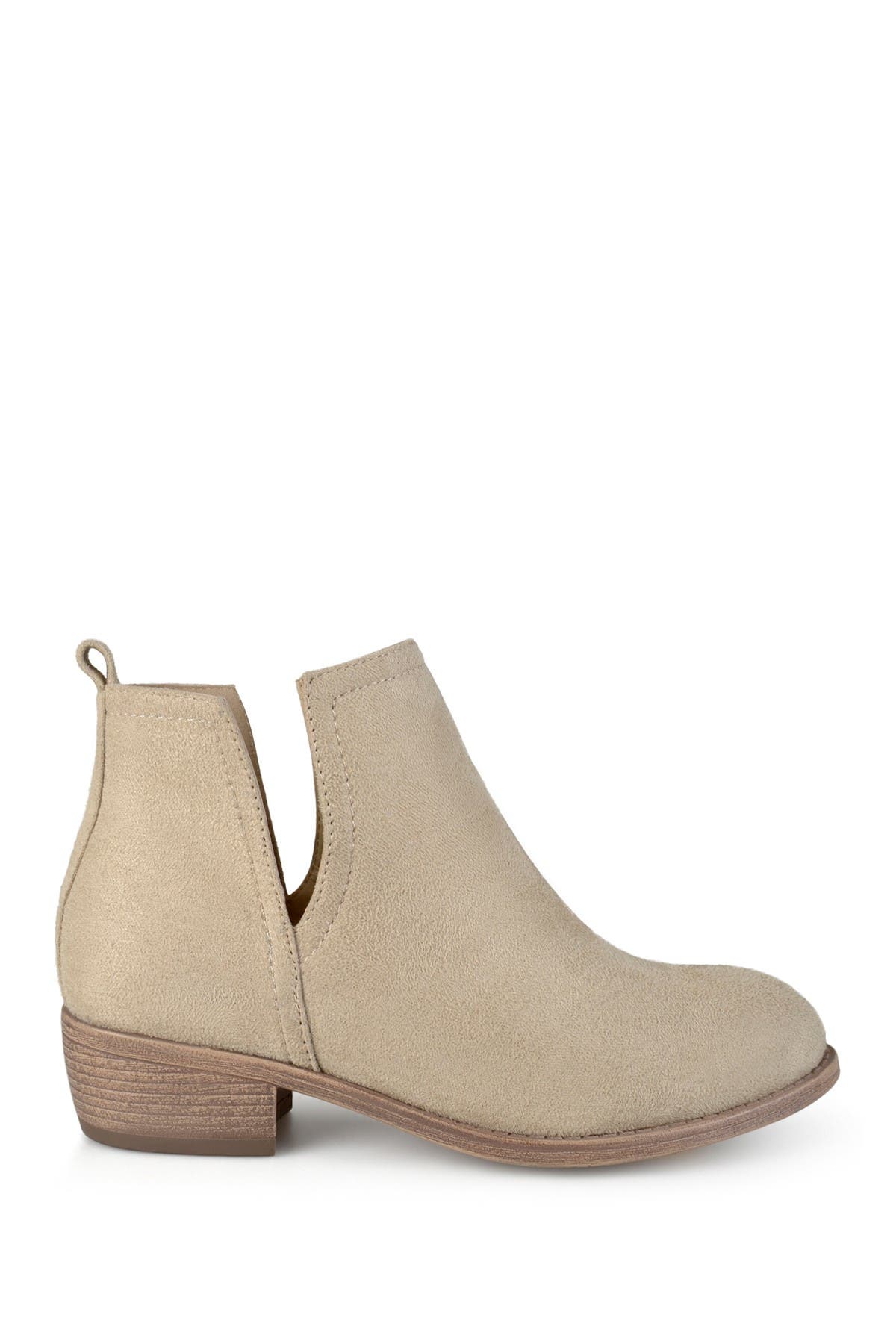JOURNEE Rimi Split Side Bootie, Alternate, color, STONE