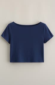 Treasure & Bond Kids' Off the Shoulder T-Shirt