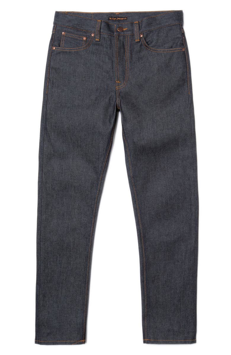 Nudie Jeans Steady Eddie II Straight Leg Jeans, Alternate, color, Dry Heavy