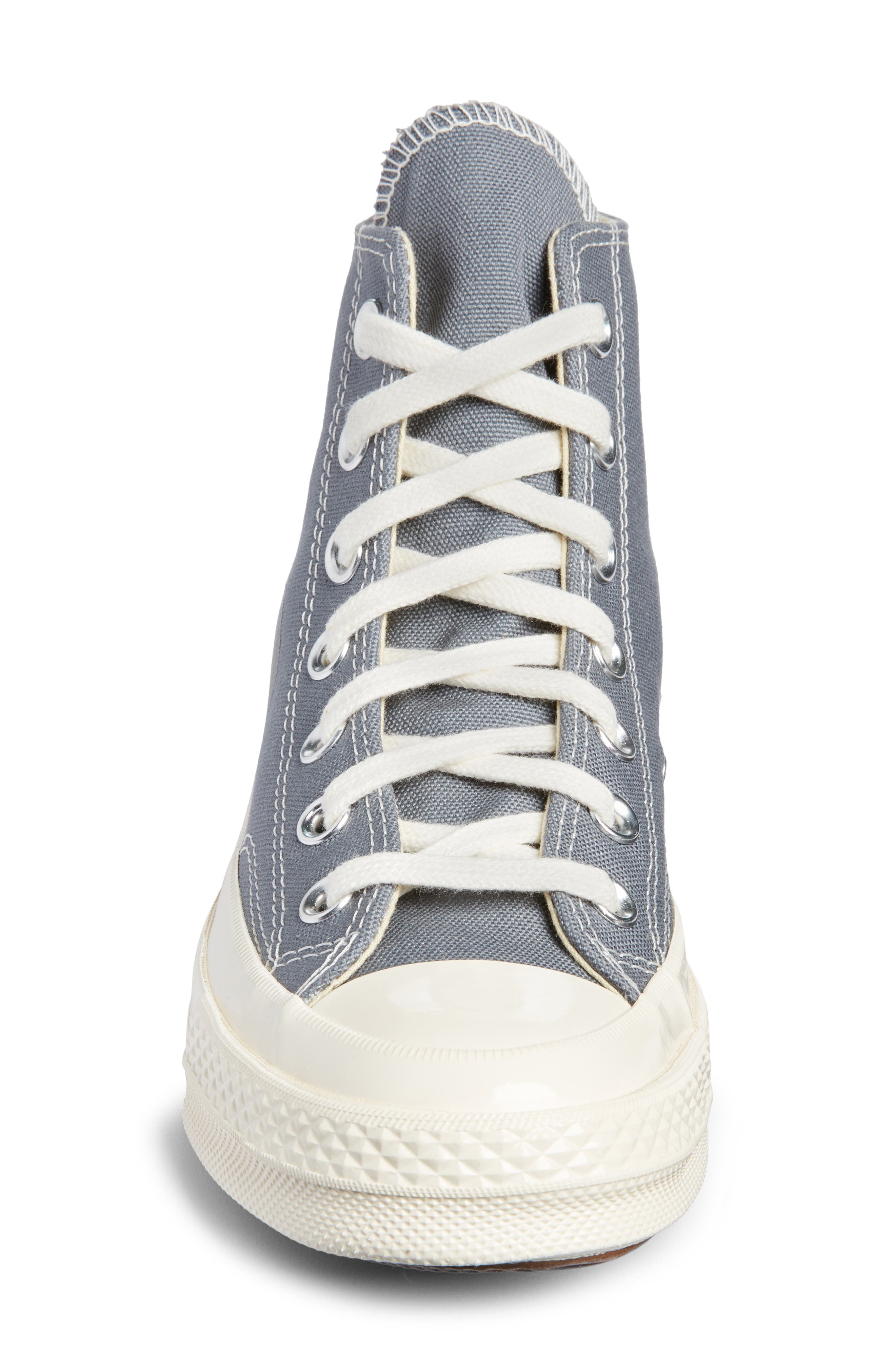 x Converse Chuck Taylor® Hidden Heart High Top Sneaker, Alternate, color, GREY
