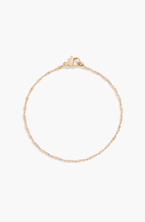 Unbreakable Barely There Chain Bracelet
