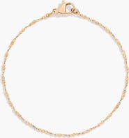 Aurate Unbreakable Barely There Chain Bracelet