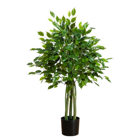 3.5-ft UV Resistant Artificial Ficus Tree (Indoor/Outdoor)