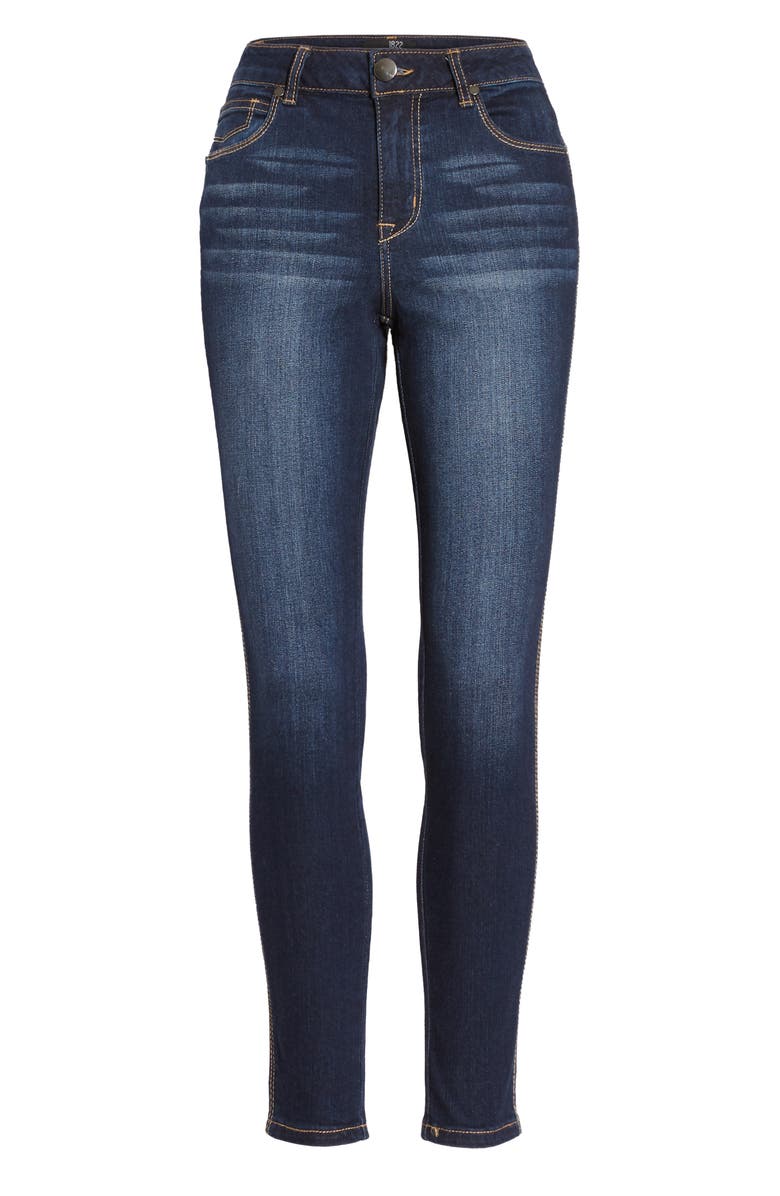 1822 Denim High Waist Organic Cotton Blend Ankle Skinny Jeans, Alternate, color,