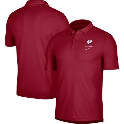 Men's Nike Cardinal Stanford Cardinal UV Performance Polo