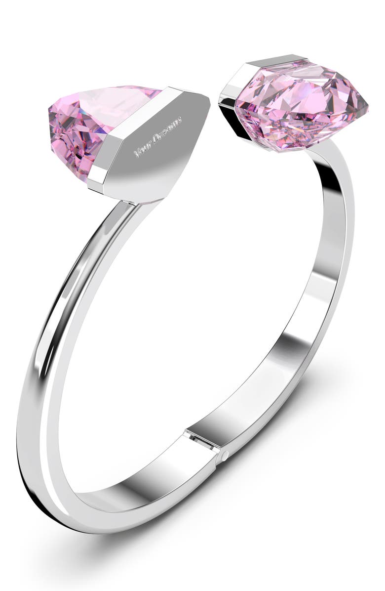 Swarovski Lucent Bangle Bracelet, Main, color, 
