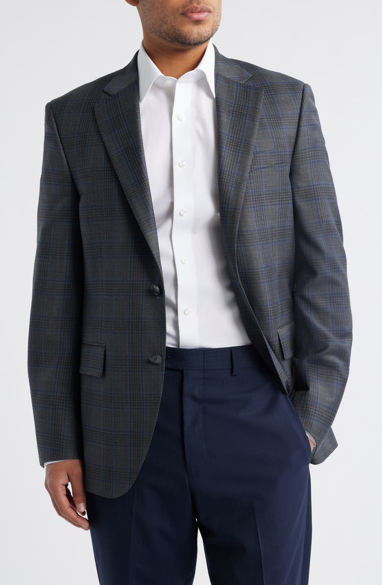 Peter Millar Flynn Classic Sport Coat, Alternate, color, Charcoal