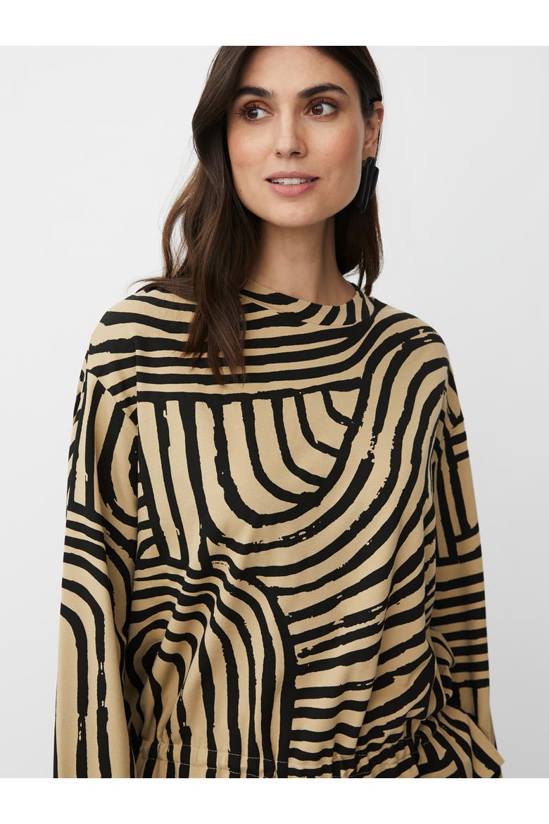 MaBidia Long Sleeve Jersey Top, Alternate, color, Travertine