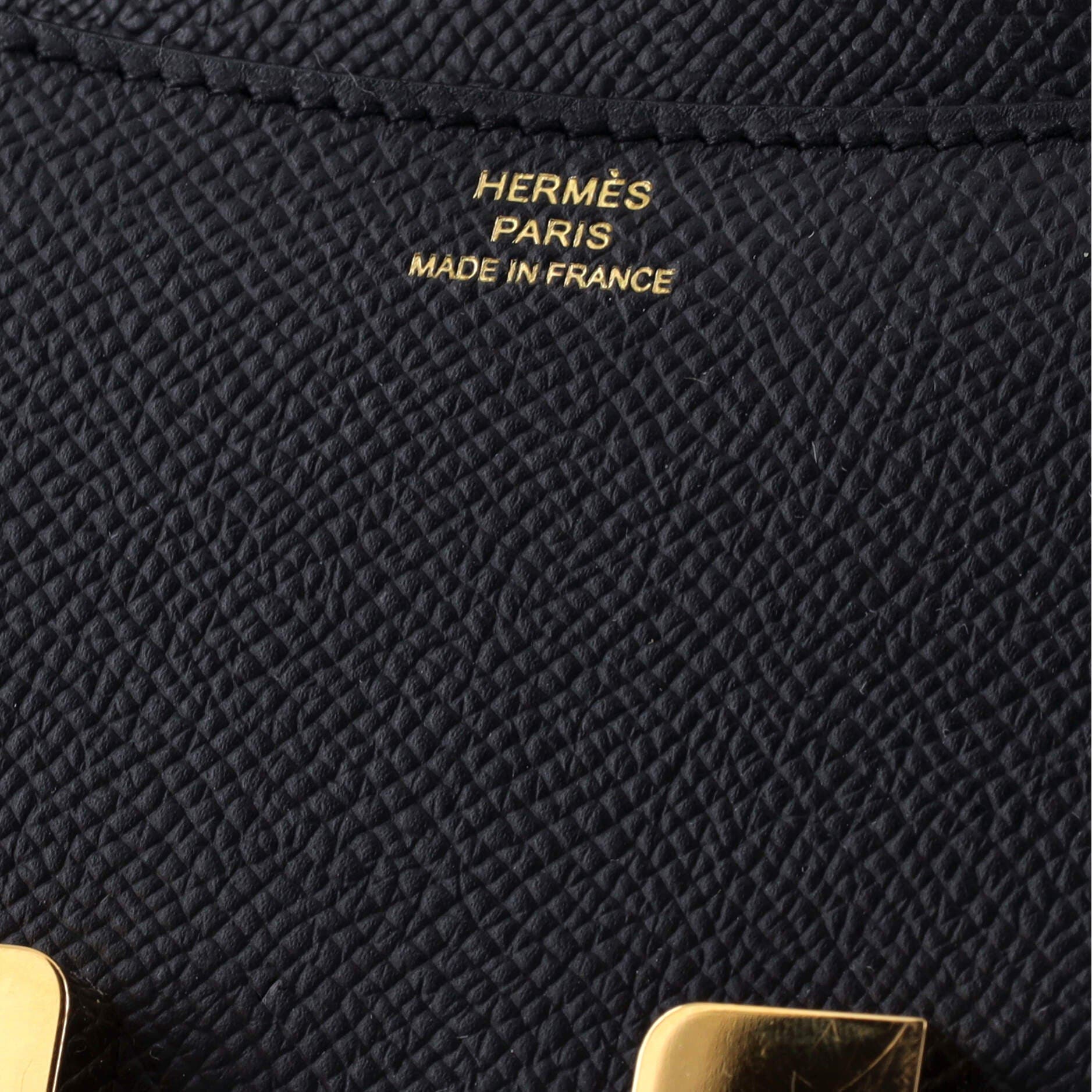 Pre-Owned Hermes Constance NM Bag Epsom 18, Alternate, color, Noir