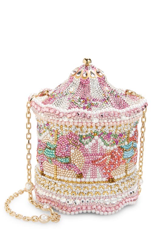 Judith Leiber Couture Carousel Crystal Embellished Clutch
