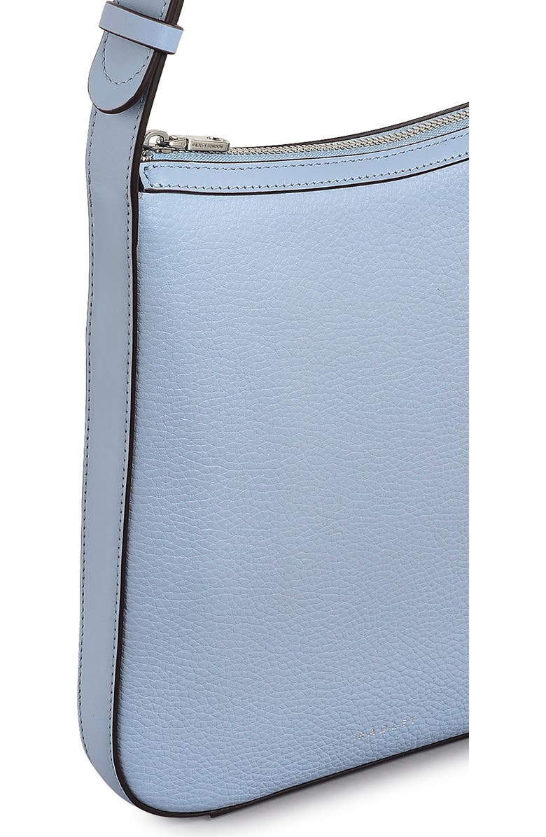 Radley Longford Lane Slim Leather Crossbody Bag, Alternate, color, Smoke Blue