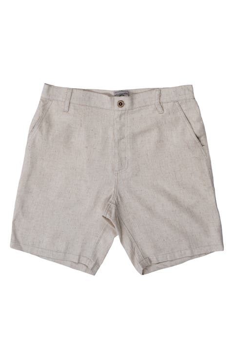 Cotton Blend Shorts