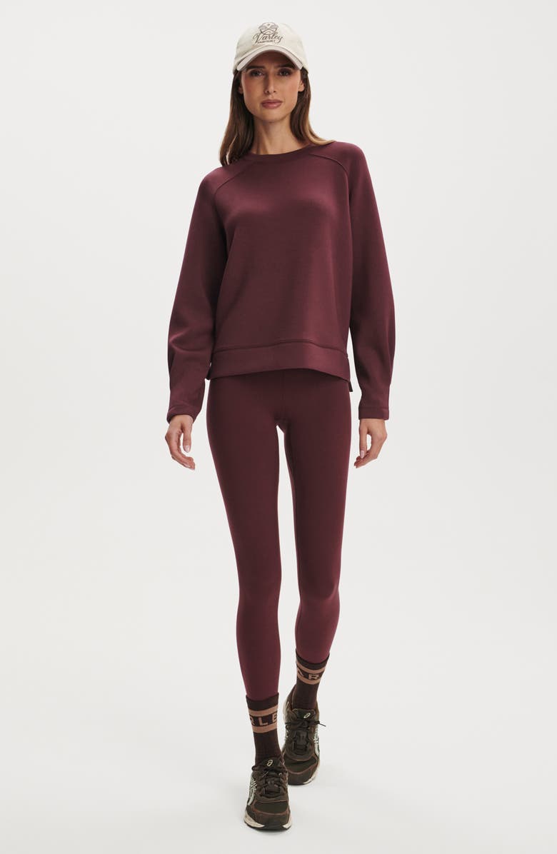 Varley Zosia Midlayer Crewneck Sweatshirt, Alternate, color, Sassafras