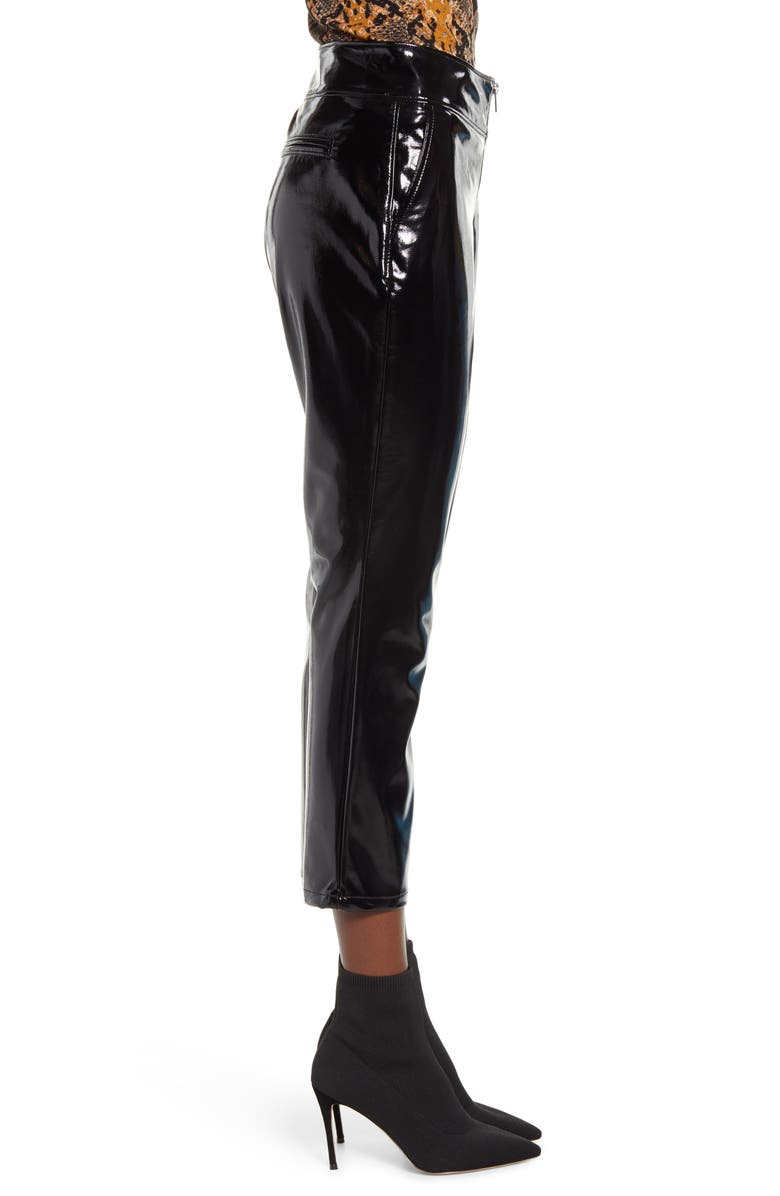 BLANKNYC Patent Faux Leather Pants, Alternate, color,