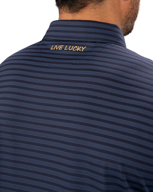 Black Clover Palmer Polo In Blue
