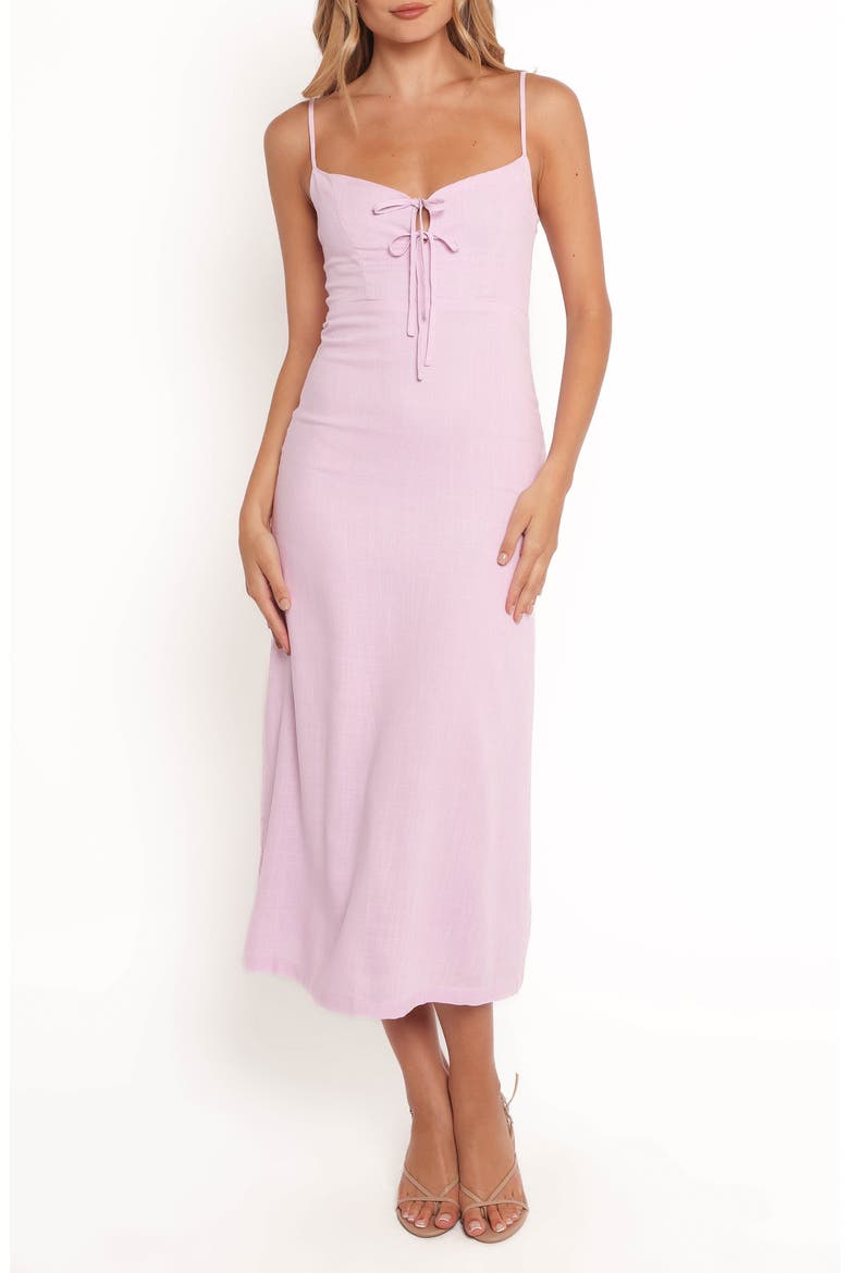 Andreya Midi Dress, Main, color, LILAC