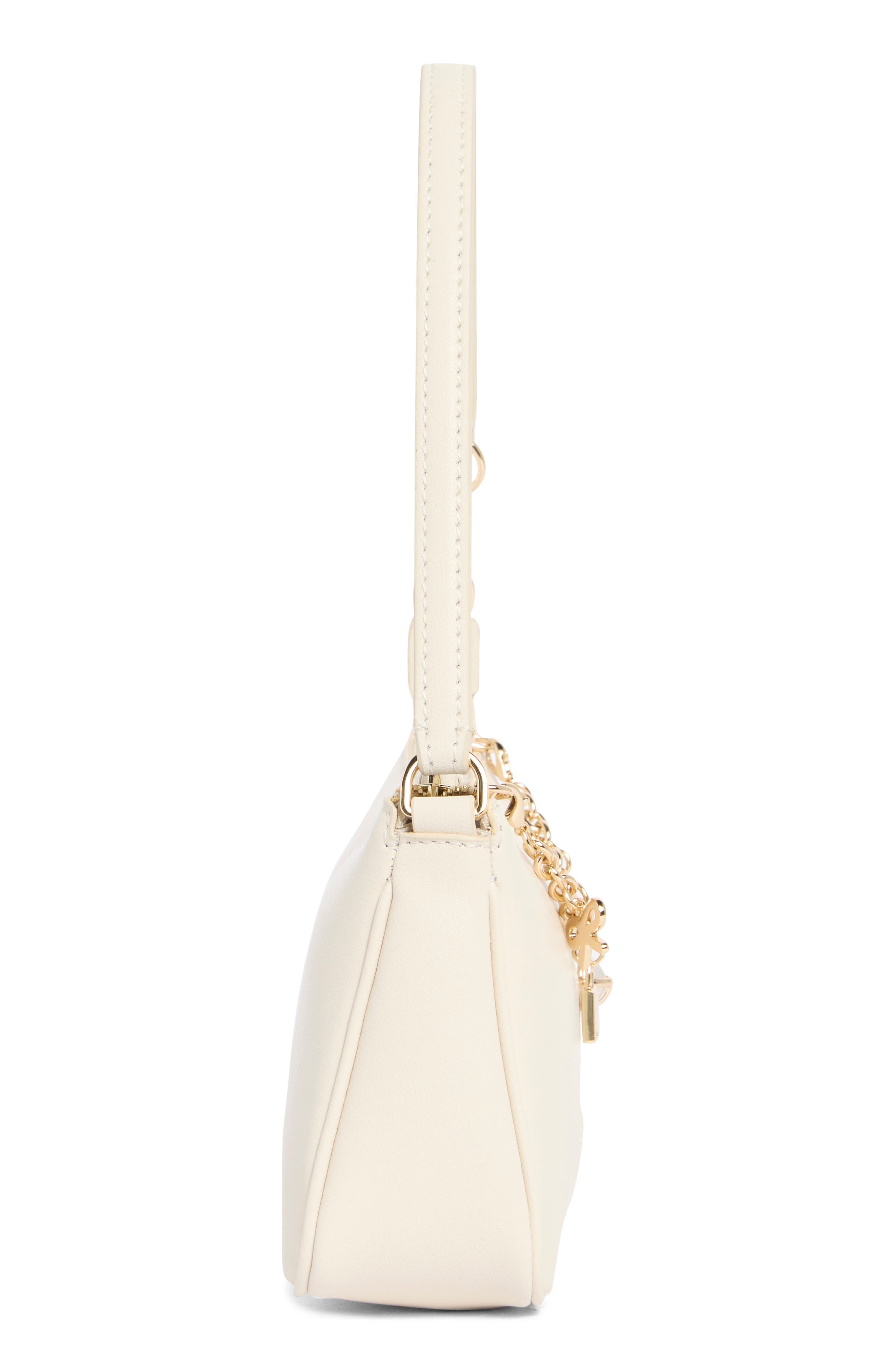 Agnes Leather Shoulder Bag, Alternate, color, OFFWHITE