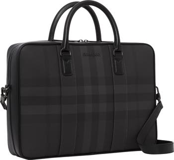 【関税＆送料込み】Burberry Ainsworth Document Bag Charcoal Burberry Ainsworth document bag in charcoal colour | TheDoubleF