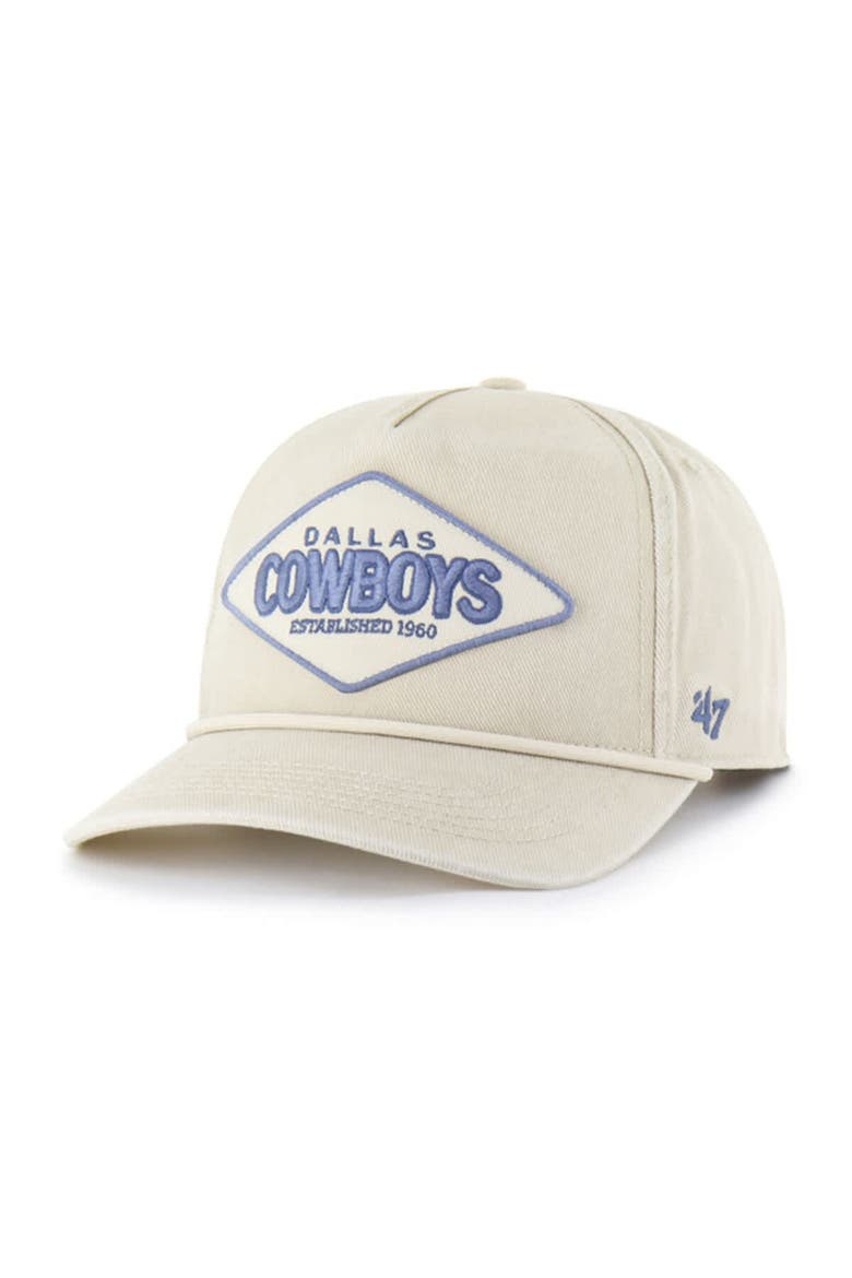 Men's '47  Khaki Dallas Cowboys Cairn Hitch Adjustable Hat, Alternate, color, Khaki