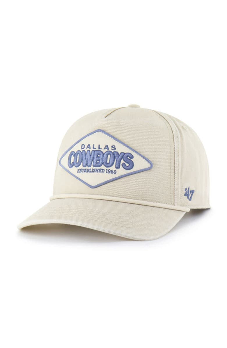 '47 Men's '47  Khaki Dallas Cowboys Cairn Hitch Adjustable Hat, Alternate, color, Khaki
