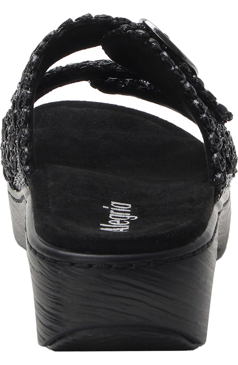 Alegria by PG Lite Oona Platform Slide Sandal, Alternate, color, Fancy Black