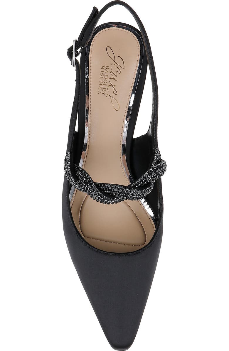 Jewel Badgley Mischka Tierney Slingback Pointed Toe Pump, Alternate, color,