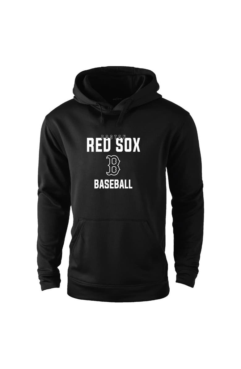 DUNBROOKE Men's Dunbrooke Black Boston Red Sox Champion Pullover Hoodie, Main, color, Black