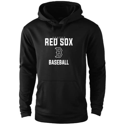 Men's Dunbrooke Black Boston Red Sox Champion Pullover Hoodie